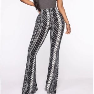 Boho babe flared pants